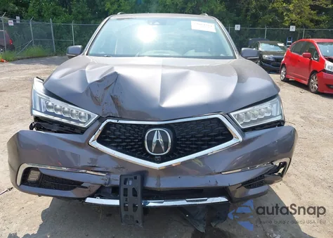 2018 Acura Mdx Advance Package z USA, uszkodzony, nr VIN 5J8YD4H82JL002195